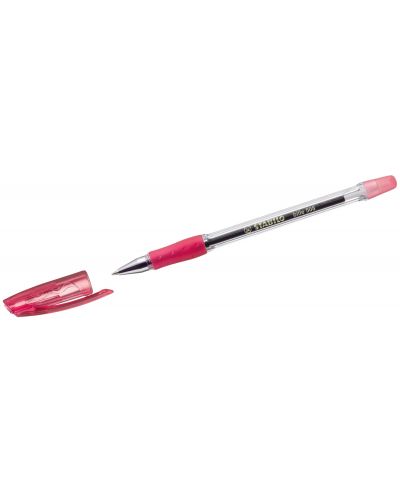 Химикалка Stabilo Bille - 0.35 mm, червена - 2
